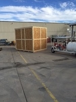Full wood crate Aerospace